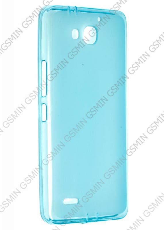 

Чехол NoBrand для Huawei Honor 3X Blue, Белый