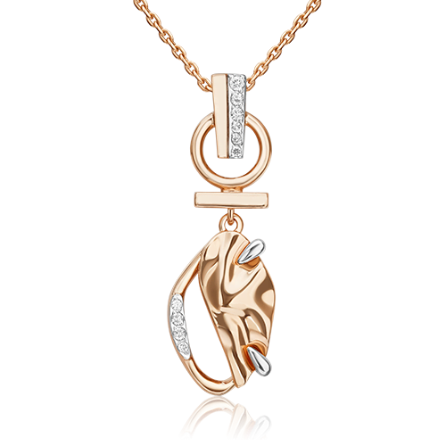 

Кулон из красного золота с топазом PLATINA jewelry 03-3411-00-201-1110, 03-3411-00-201-1110