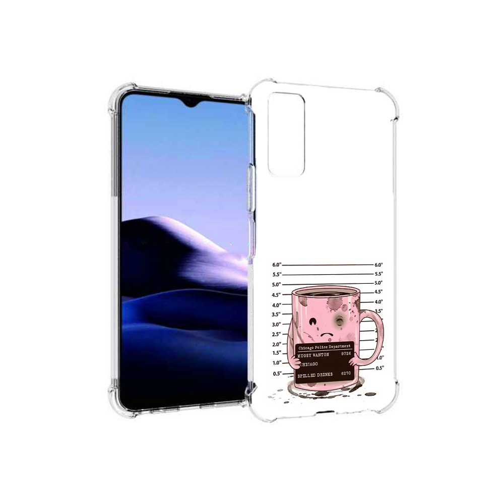 

Чехол MyPads Tocco для Vivo Y20 кружка (PT154038.379.420), Прозрачный, Tocco