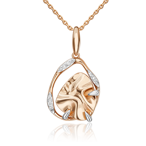 

Кулон из красного золота с топазом PLATINA jewelry 03-3410-00-201-1110, 03-3410-00-201-1110