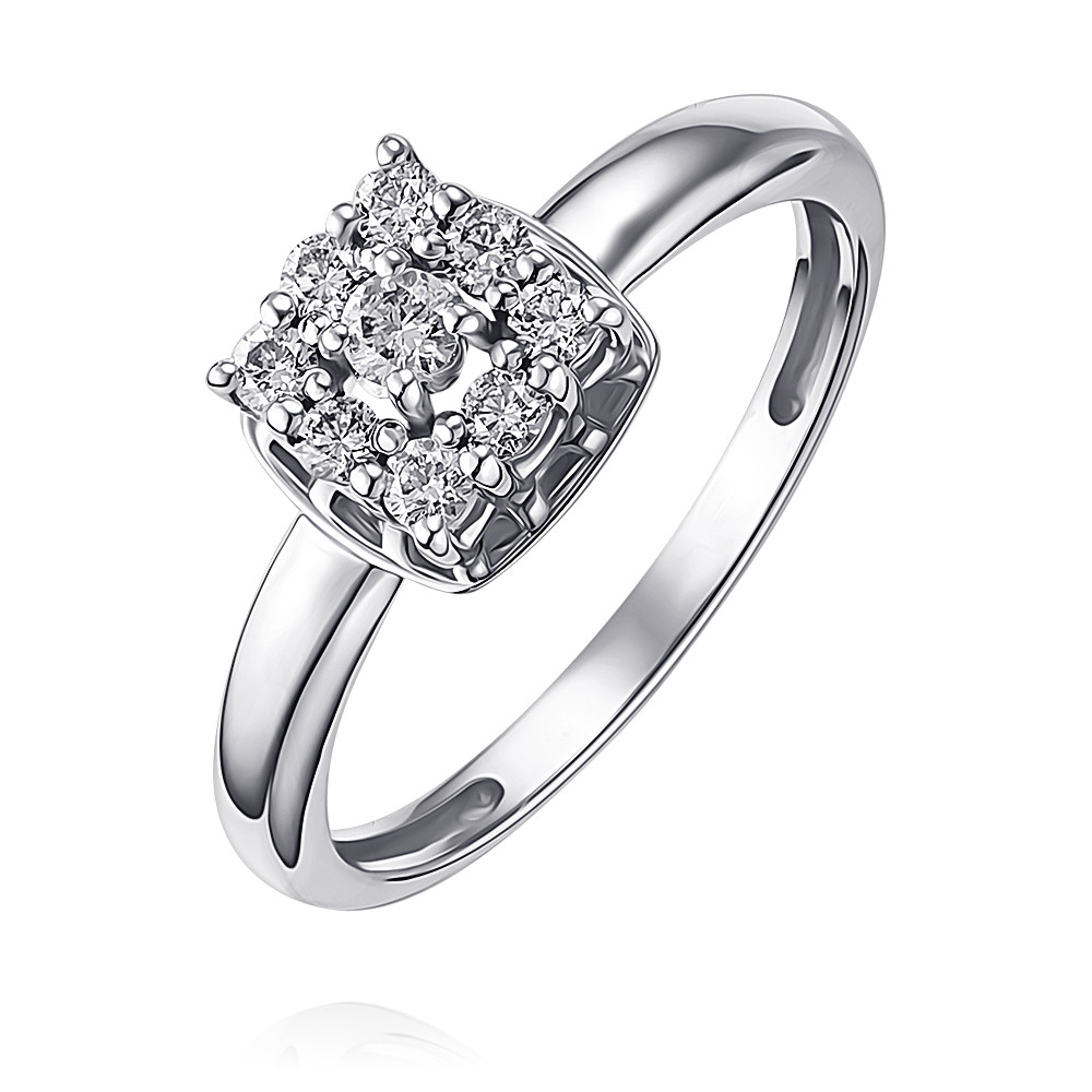 

Кольцо из белого золота с бриллиантом р.  ADAMAS 14039951/01-А51Д-41, 14039951/01-А51Д-41