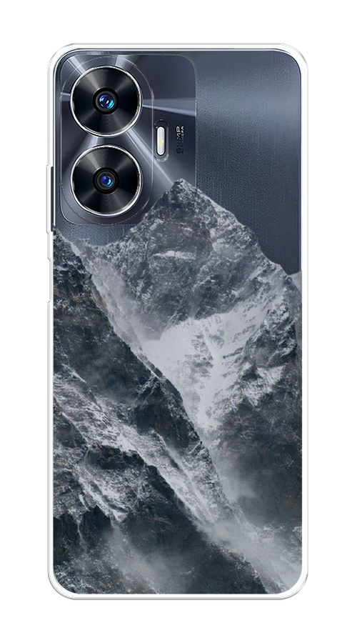 

Чехол на Realme C55 "Горы арт 4", Серый;бежевый, 2513850-2