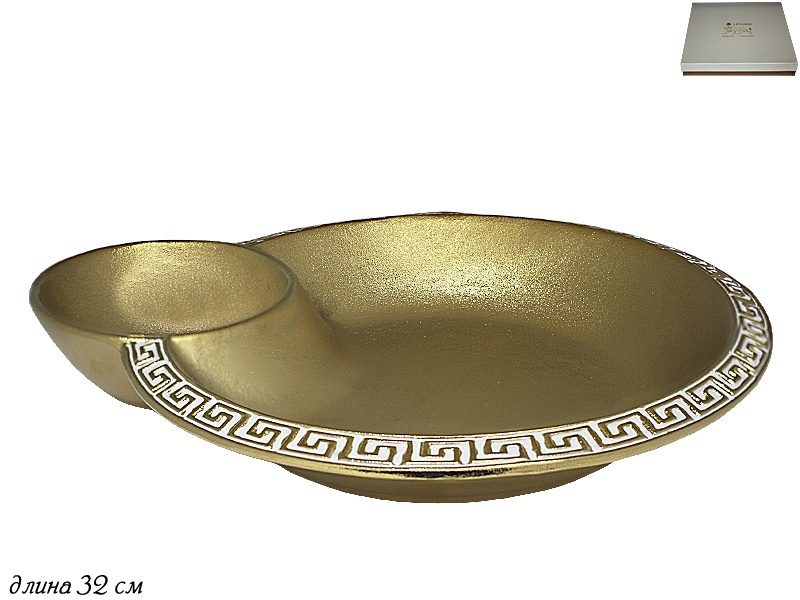 

Менажница 32см. GOLD в подарочной упаковке Керамика 144-303 118-144-303