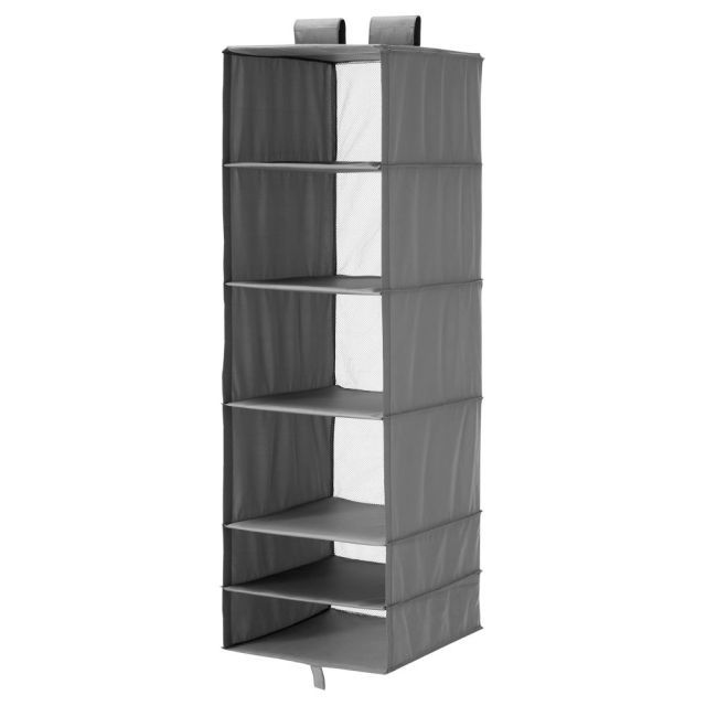 

Модуль для хранения IKEA SKUBB 30472994 с 6 отделениями, темно-серый, SKUBB 30472994