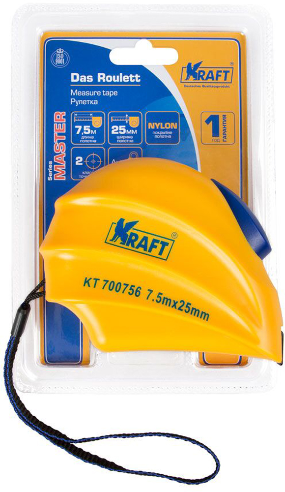 Рулетка Kraft KT 700756