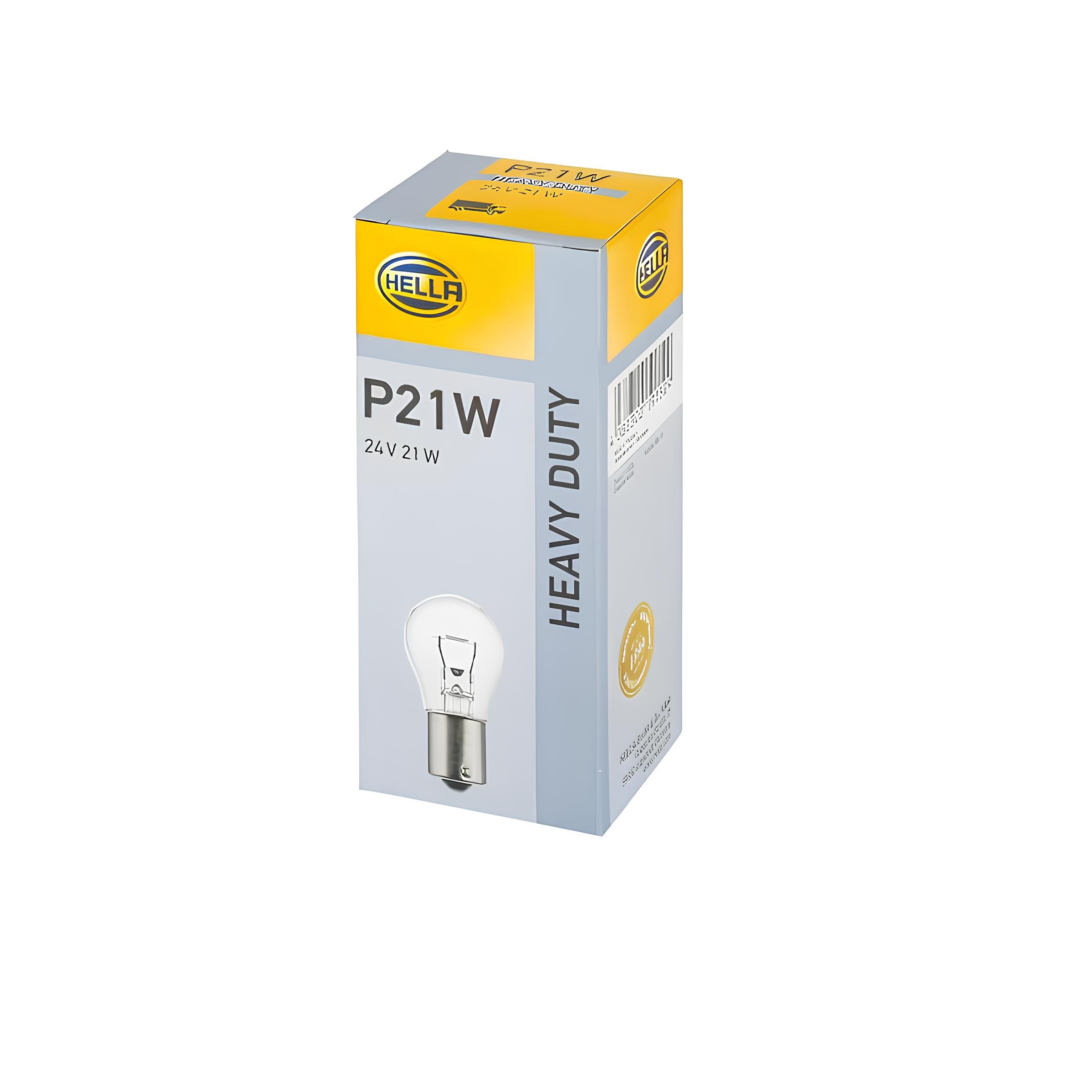 

Лампа накаливания 24V 21W указателя поворотов и стоп-сигналов 8GA002073241 (Hella)