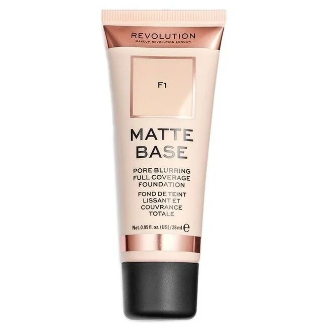 Тональный крем Makeup Revolution Matte Base Foundation F1