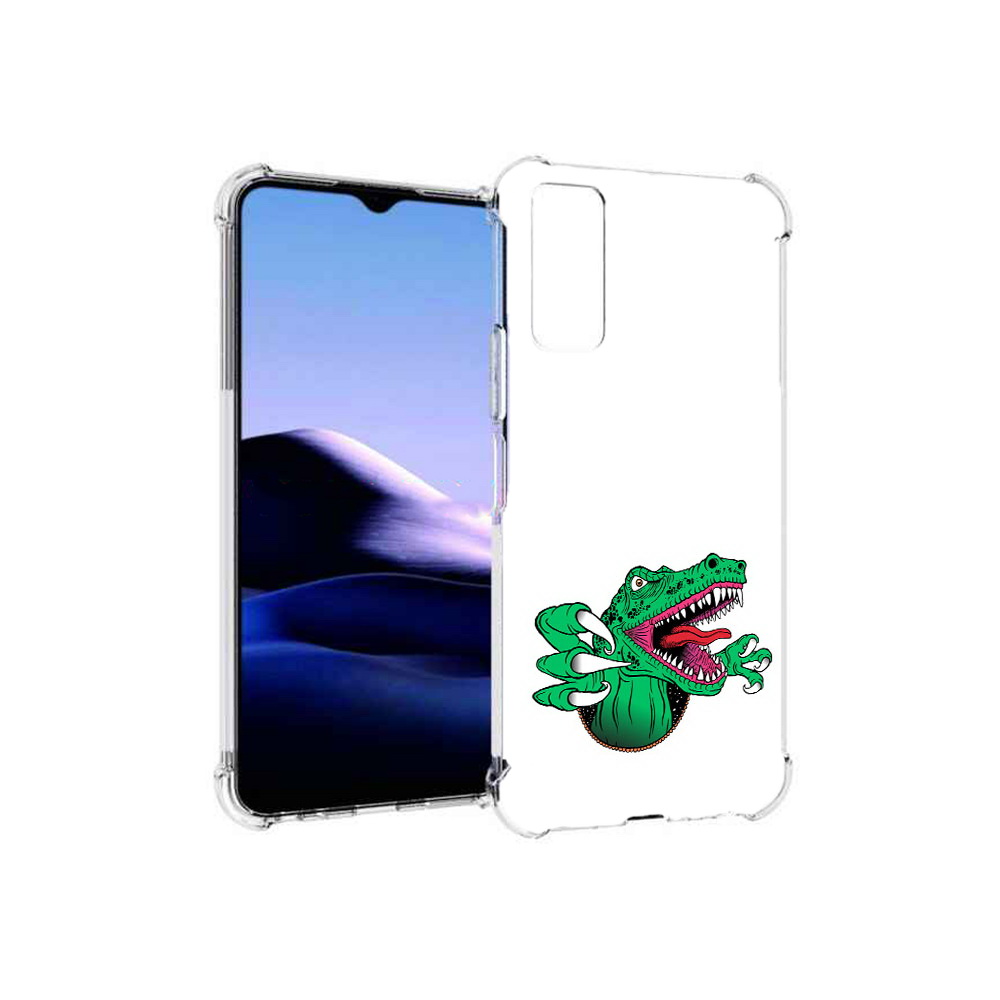 

Чехол MyPads Tocco для Vivo Y20 крокодил (PT154038.379.417), Прозрачный, Tocco