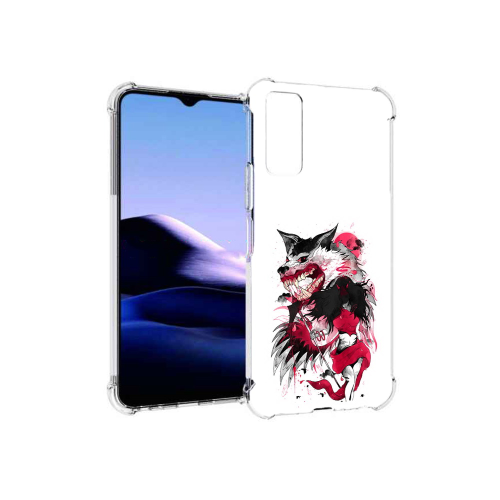 

Чехол MyPads Tocco для Vivo Y20 красная шапочка (PT154038.379.410), Прозрачный, Tocco