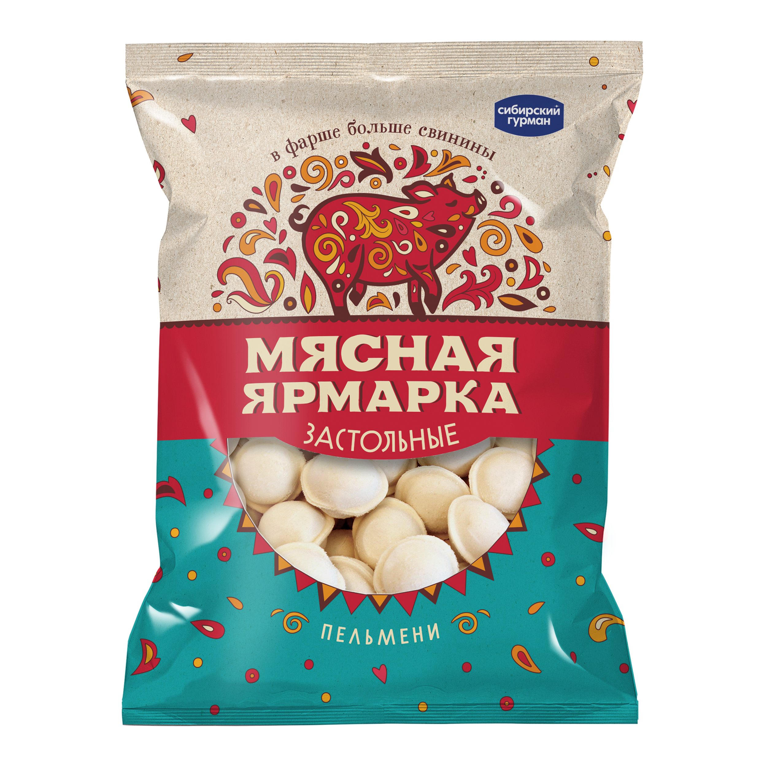 

Пельмени Мясная Ярмарка Застольные, 800 г