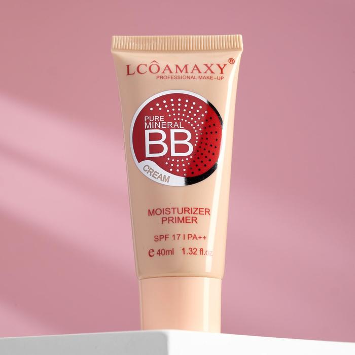 BB крем для лица КНР Lcoamaxy, бежевый тон, с розовым оттенком, 40 мл тонирующая маска саше с интенсивным розовым пигментом color intensity care butter pink