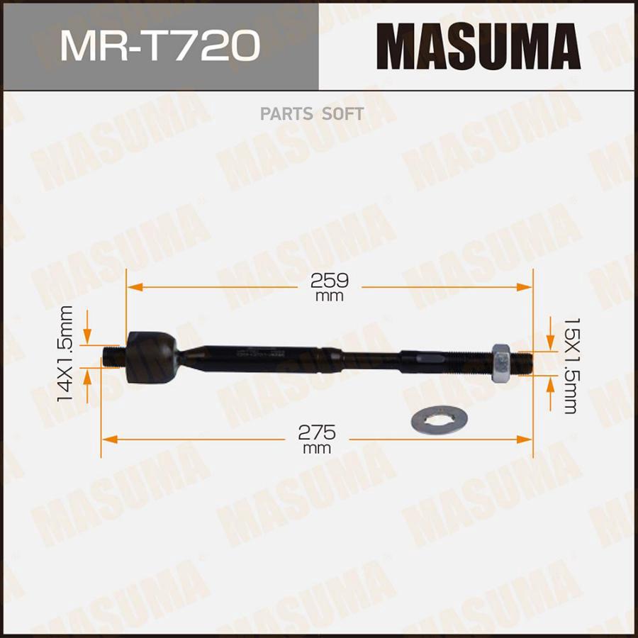 

Рулевая тяга MASUMA AQUA COROLLA AXIO NHP10 NKE165