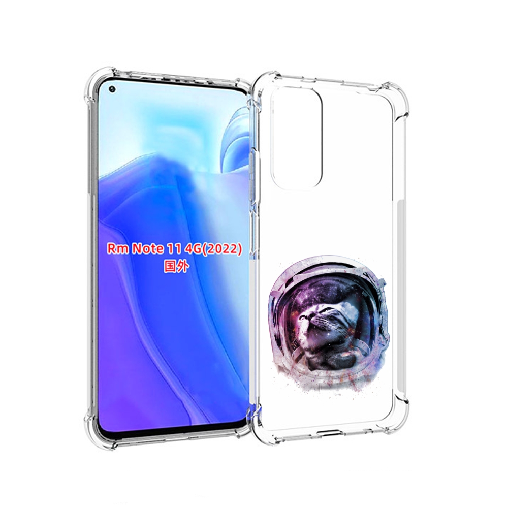 

Чехол MyPads кот в шлеме для Xiaomi Redmi Note 11 4G ( Глобальная версия ), Tocco