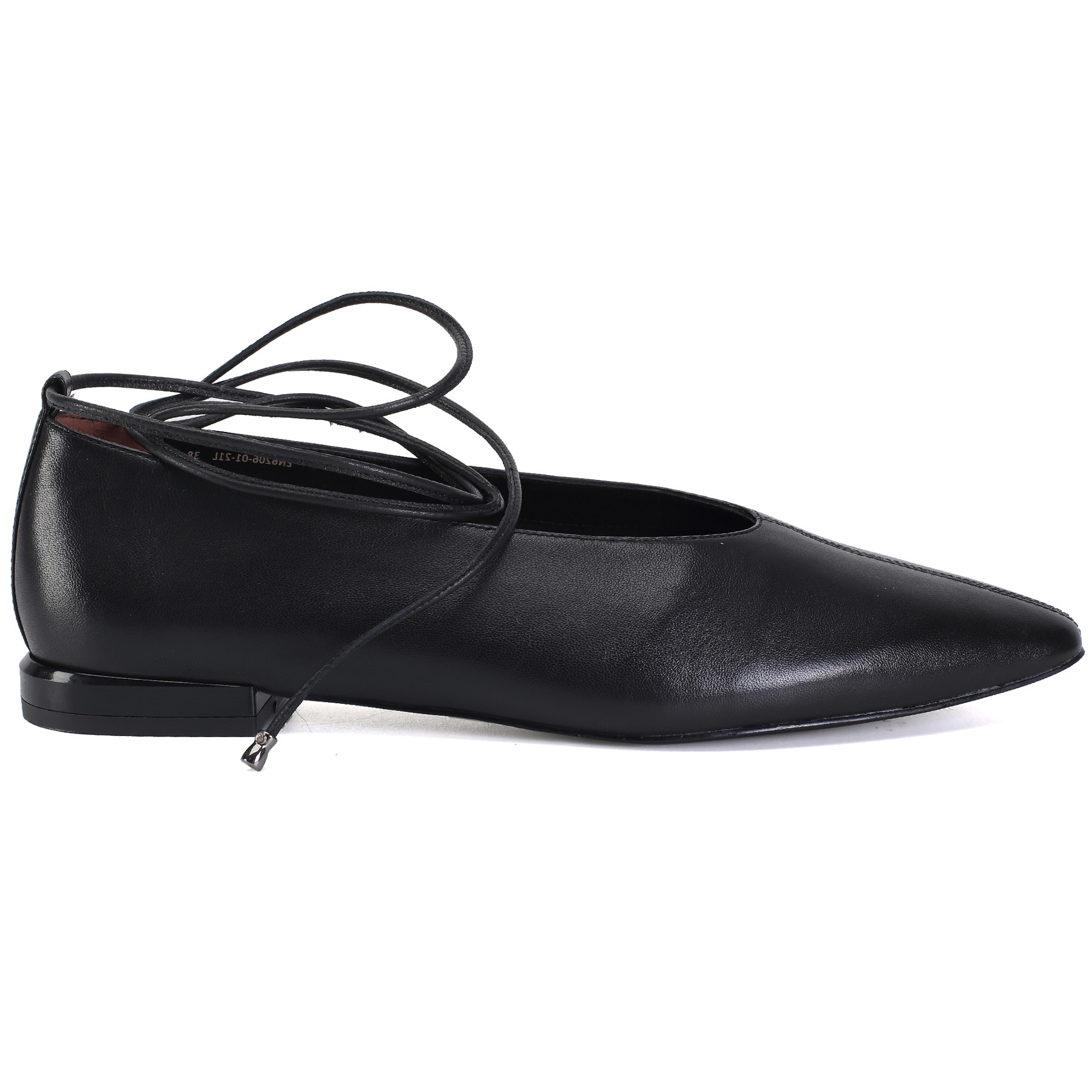 

Балетки женские Ekonika EN6206-01-21L черные 38.5 RU, EN6206-01-21L