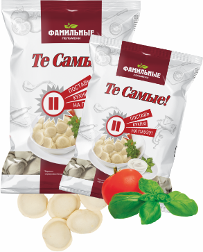 

Пельмени Фамильные пельмени Те Самые! замороженные 850 г