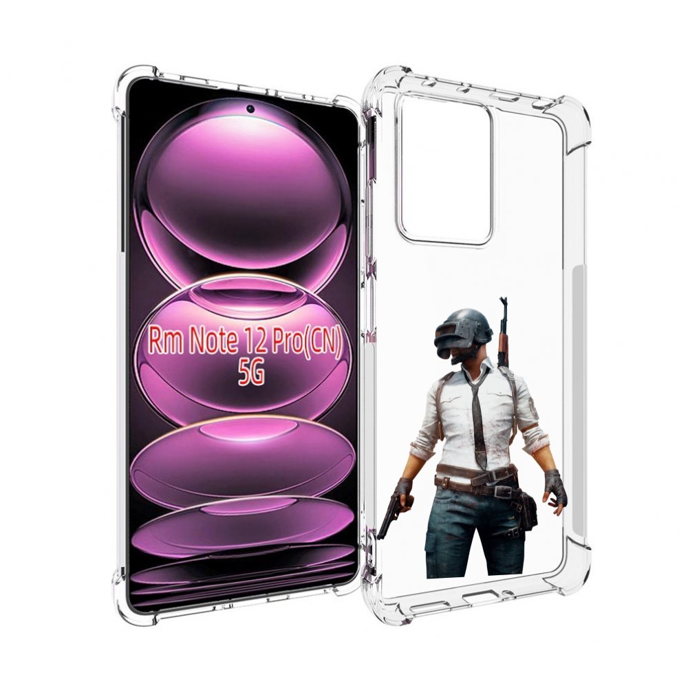 

Чехол MyPads PUBG-2 для Xiaomi Redmi Note 12 Pro, Прозрачный, Tocco