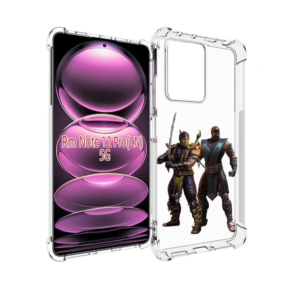 

Чехол MyPads Mortal-Kombat-1 для Xiaomi Redmi Note 12 Pro, Прозрачный, Tocco
