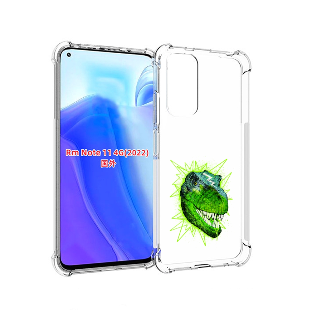 

Чехол MyPads зеленый динозавр для Xiaomi Redmi Note 11 4G ( Глобальная версия ), Tocco