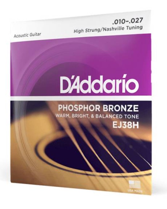 фото Струны для акустической гитары daddario ej38h d'addario