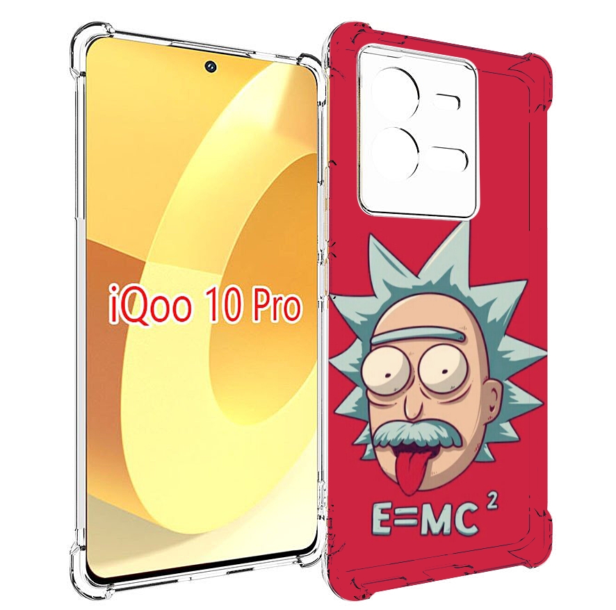 

Чехол MyPads формула энергии для Vivo iQOO 10 Pro, Прозрачный, Tocco