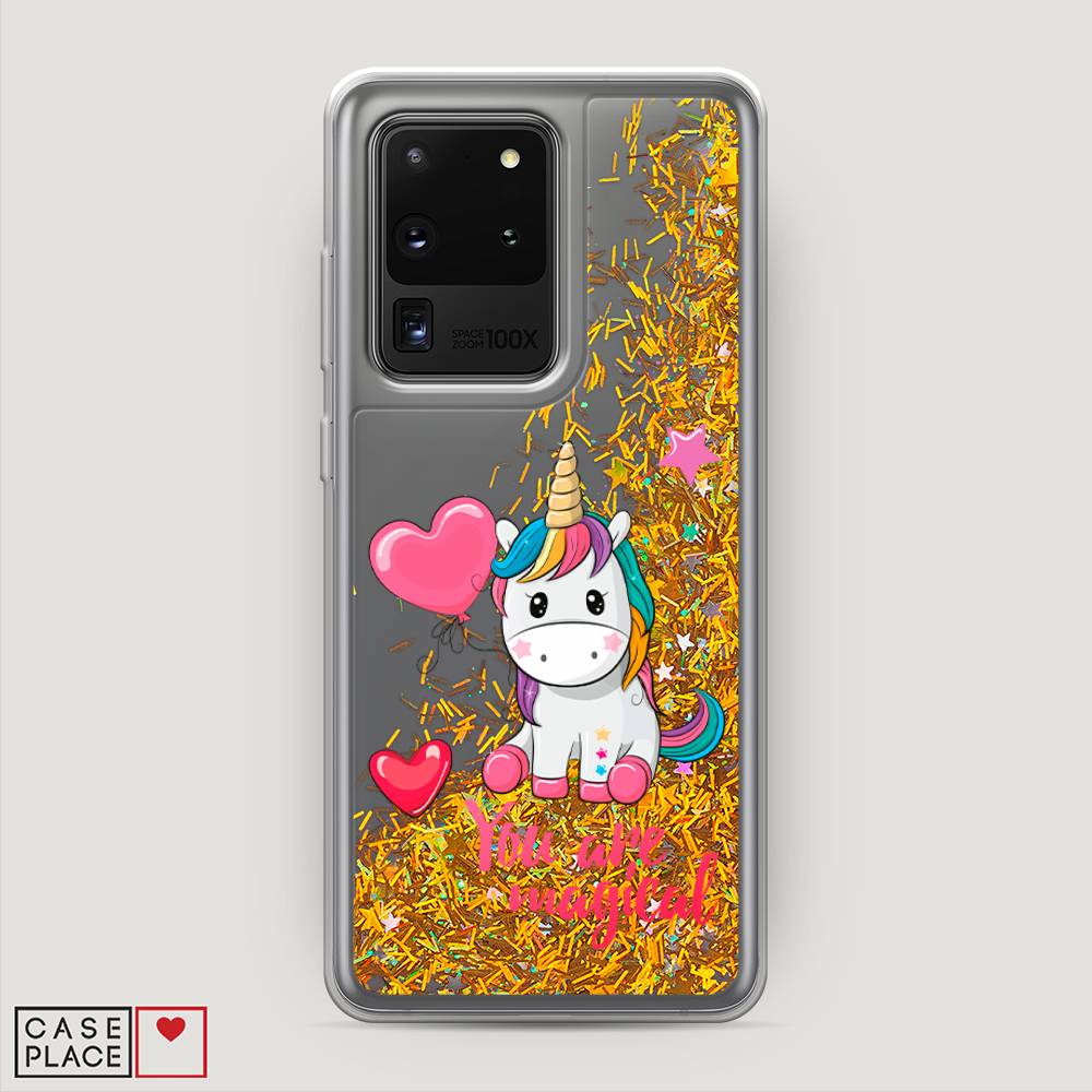 

Чехол Awog на Samsung Galaxy S20 Ultra "Волшебная единорожка", Разноцветный, 29490-1