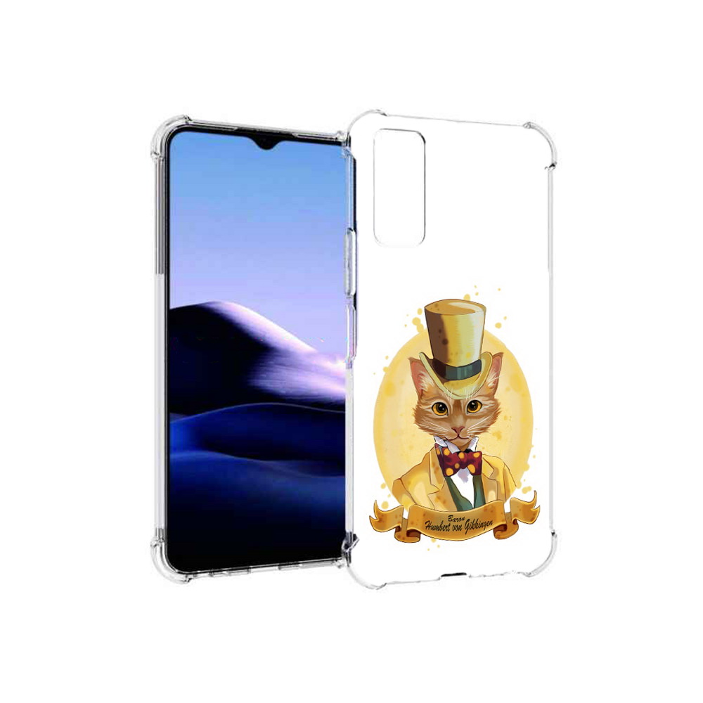 

Чехол MyPads Tocco для Vivo Y20 кот юрист (PT154038.379.401), Прозрачный, Tocco