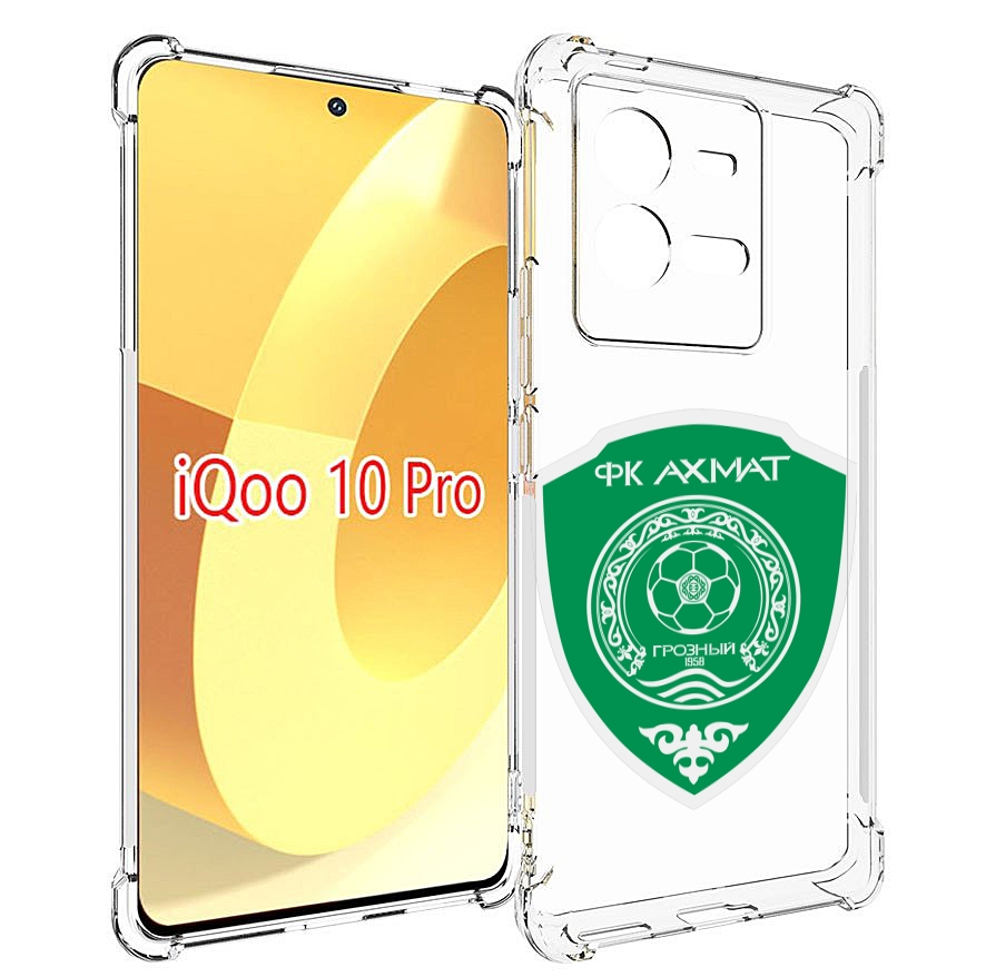 

Чехол MyPads фк-ахмат-2 для Vivo iQOO 10 Pro, Прозрачный, Tocco
