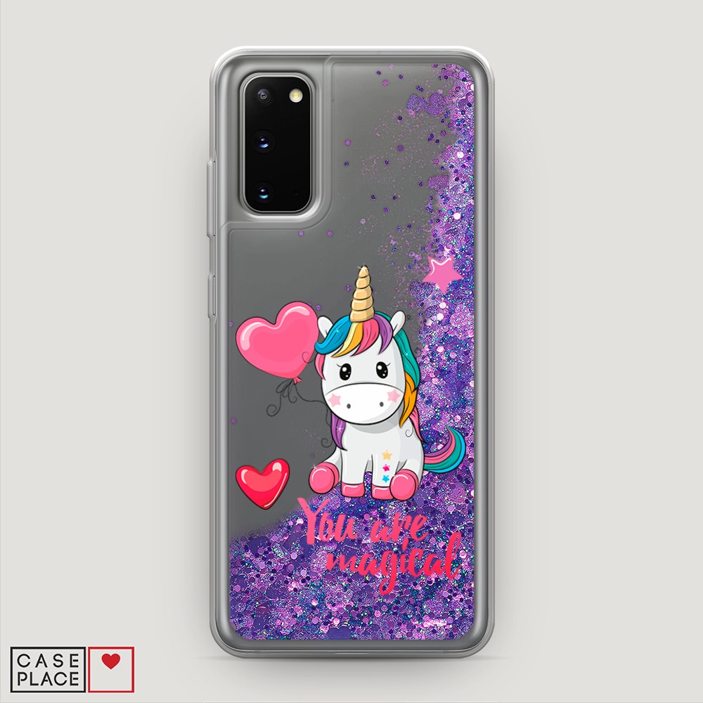 

Чехол Awog на Samsung Galaxy S20 "Волшебная единорожка", Разноцветный, 29292-1
