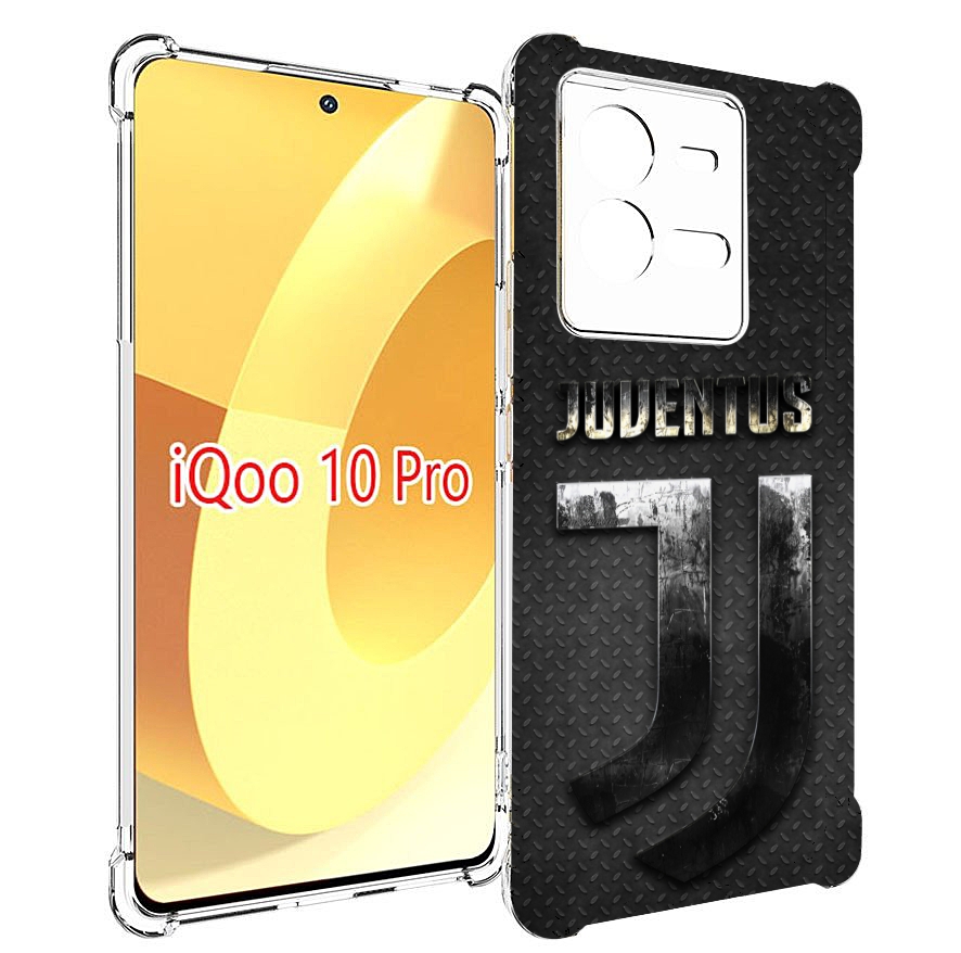 

Чехол MyPads фк ювентус турин для Vivo iQOO 10 Pro, Прозрачный, Tocco