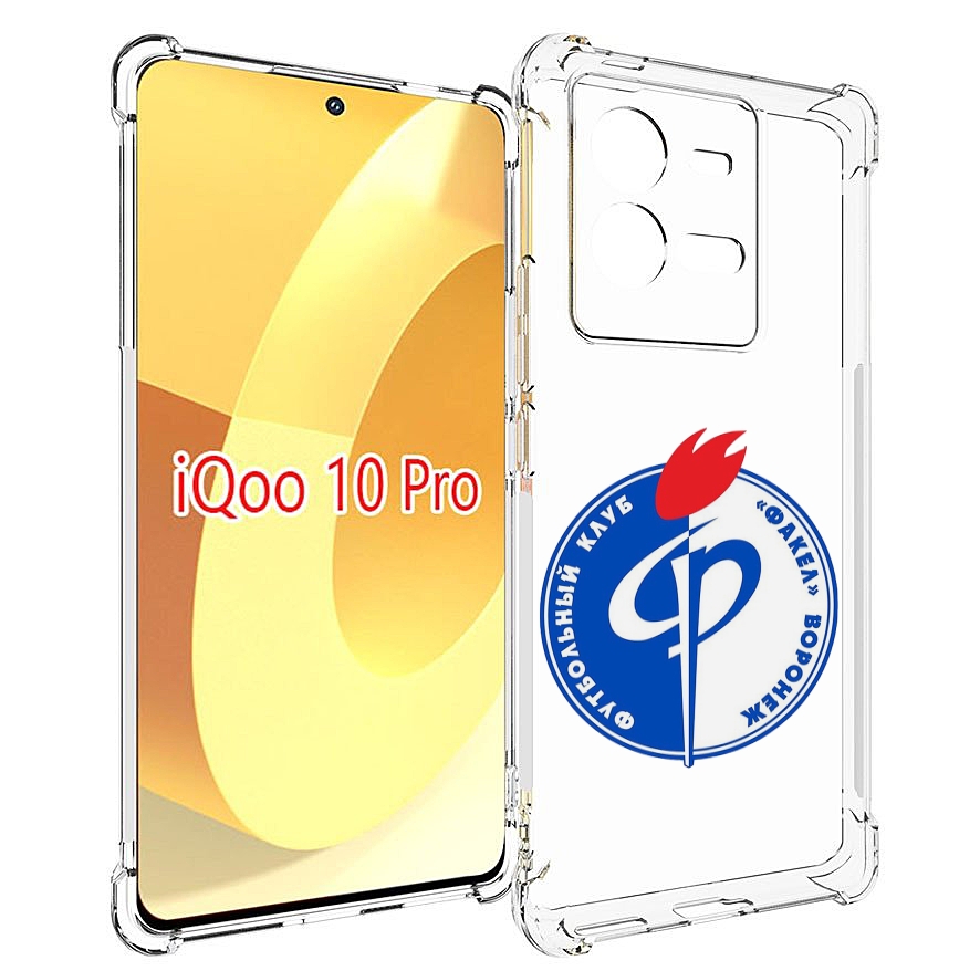 

Чехол MyPads фк факел воронеж мужской для Vivo iQOO 10 Pro, Прозрачный, Tocco