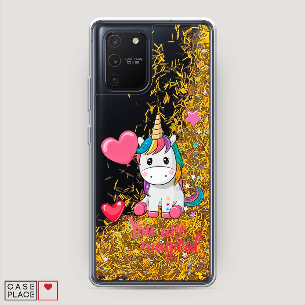 

Чехол Awog на Samsung Galaxy S10 Lite / Самсунг S10 Lite "Волшебная единорожка", Разноцветный, 210090-1