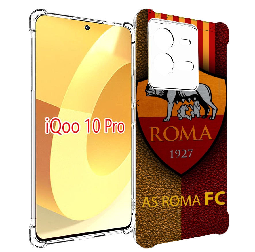

Чехол MyPads фк рома для Vivo iQOO 10 Pro, Прозрачный, Tocco