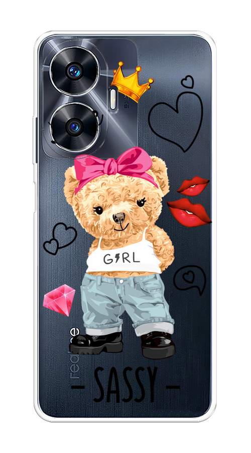 

Чехол на Realme C55 "Sugar Mommy", Голубой;белый;розовый, 2513850-6