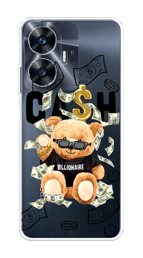 

Чехол на Realme C55 "Big cash", Черный;серый;бежевый, 2513850-6