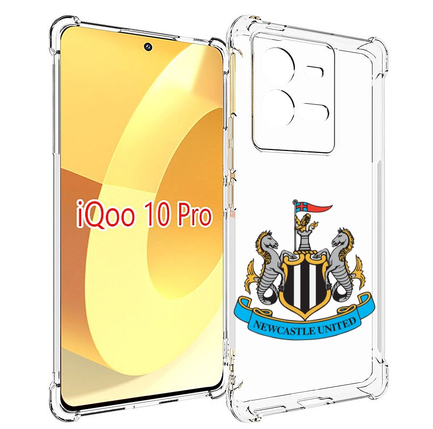 

Чехол MyPads фк ньюкасл для Vivo iQOO 10 Pro, Прозрачный, Tocco
