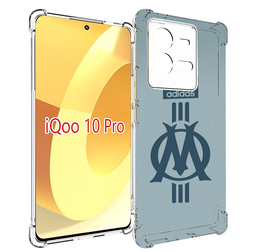 

Чехол MyPads фк марсель для Vivo iQOO 10 Pro, Прозрачный, Tocco
