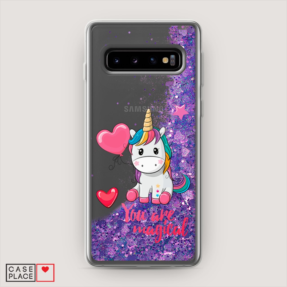 

Чехол Awog на Samsung Galaxy S10 "Волшебная единорожка", Разноцветный, 27092-1