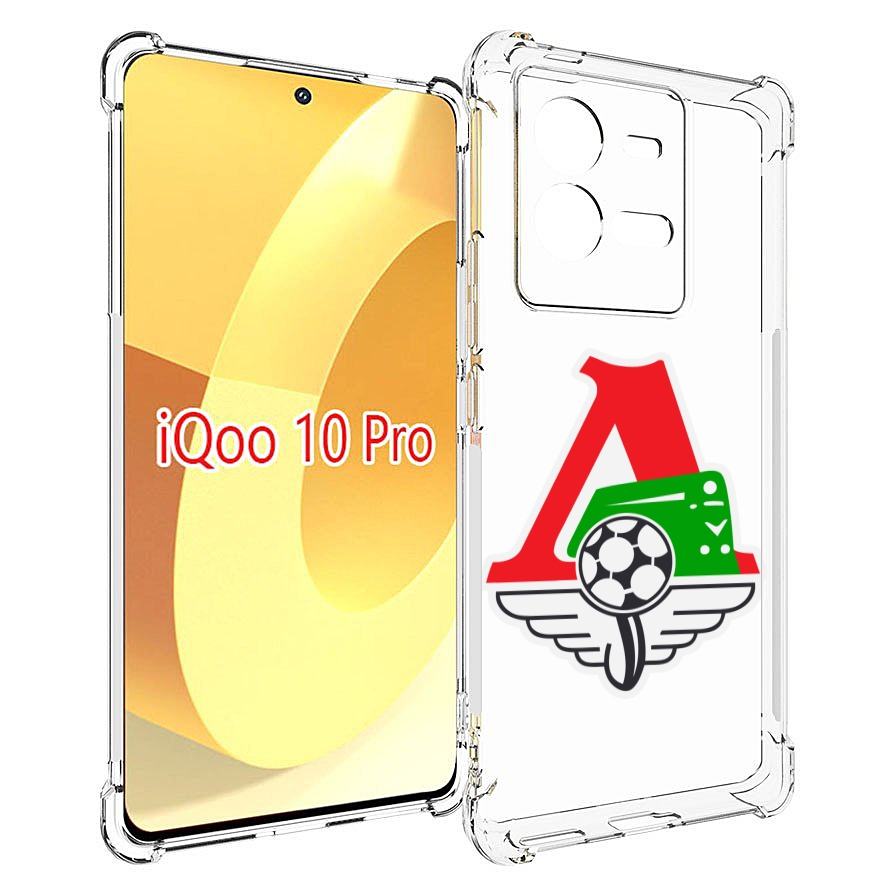 

Чехол MyPads фк локомотив москва мужской для Vivo iQOO 10 Pro, Прозрачный, Tocco