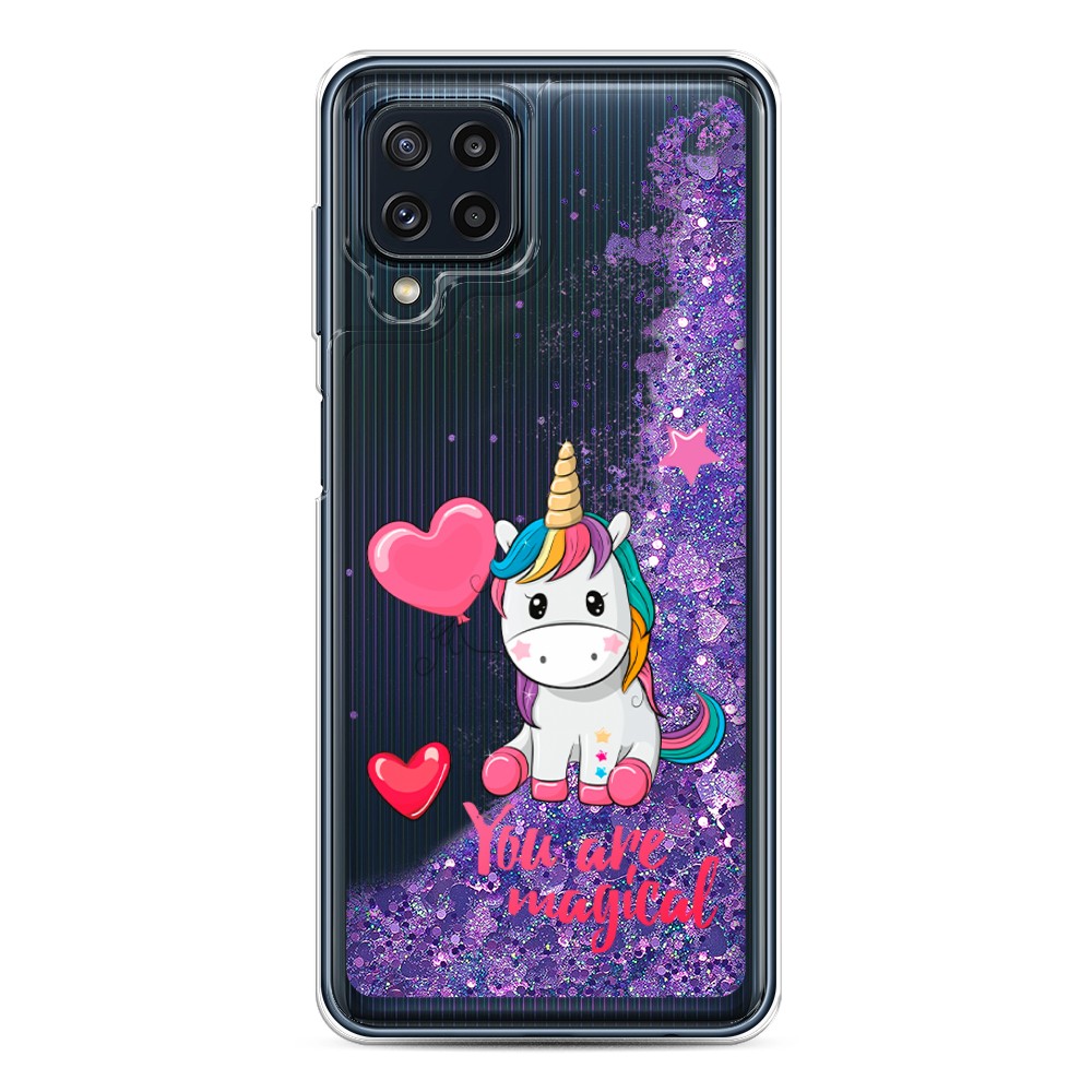 

Чехол Awog на Samsung Galaxy M32 / Самсунг M32 "Волшебная единорожка", Разноцветный, 2103592-1