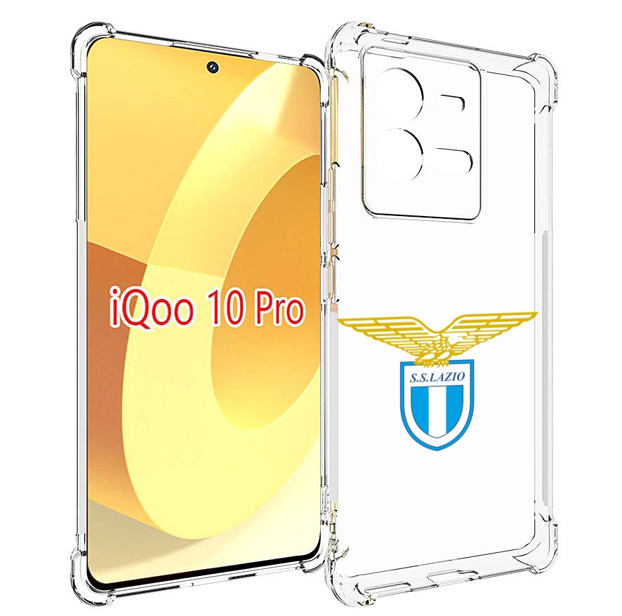 

Чехол MyPads фк лацио для Vivo iQOO 10 Pro, Прозрачный, Tocco