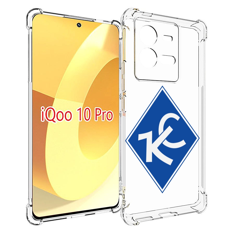 

Чехол MyPads фк крылья советов мужской для Vivo iQOO 10 Pro, Прозрачный, Tocco