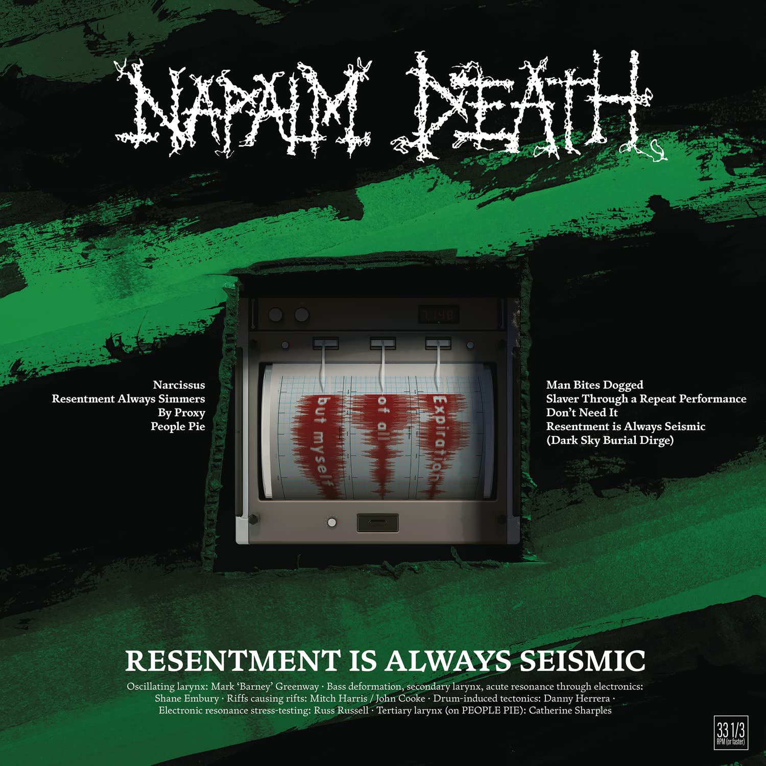 

Napalm Death Resentment Is Always Seismic - A Final Throw Of Throes (Винил)