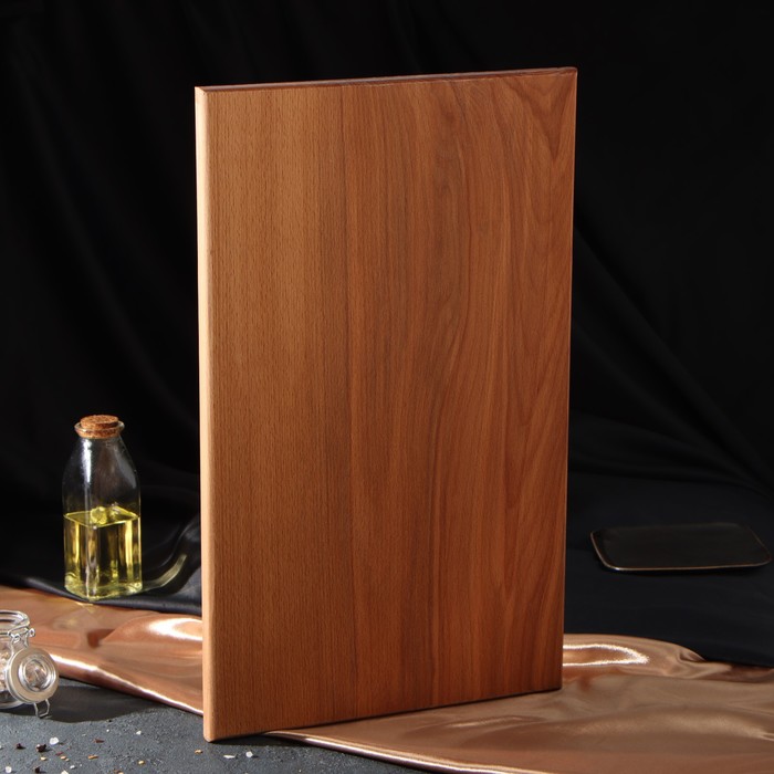 

Доска разделочная Mаgistrо, цельный массив бука, 50x30x3 см, Коричневый
