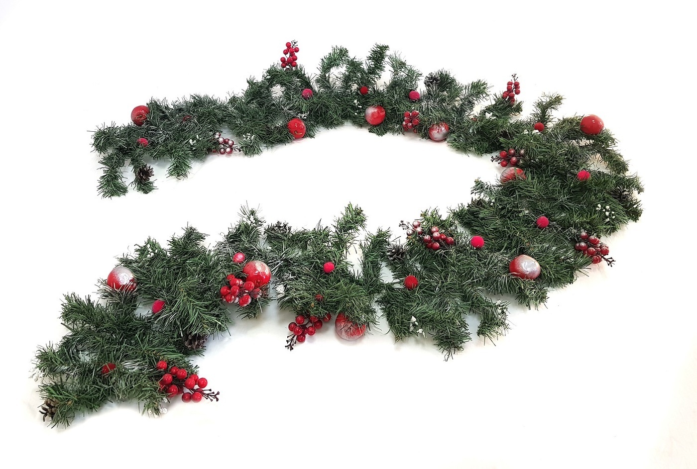 

Искусственная Лиана новогодняя, Зеленый, НК-00-01