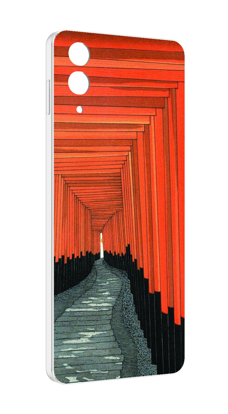

Чехол MyPads красный коридор для Samsung Galaxy Z Flip 4 (SM-F721), Прозрачный, Tocco