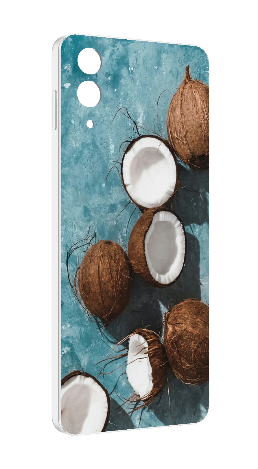 

Чехол MyPads красивые-кокосы для Samsung Galaxy Z Flip 4 (SM-F721), Прозрачный, Tocco