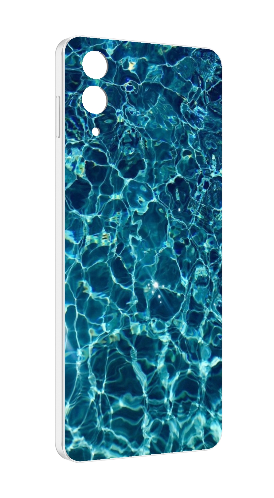 

Чехол MyPads красивая голубая вода для Samsung Galaxy Z Flip 4 (SM-F721), Прозрачный, Tocco