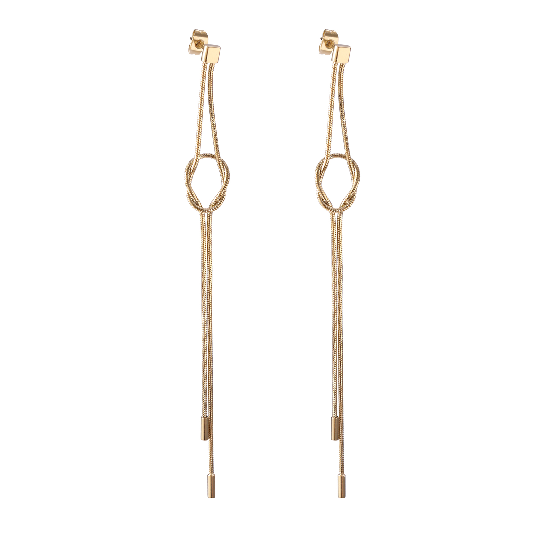 

Женские серьги EKONIKA PREMIUM PM49119-gold-22Z, PM49119-gold-22Z