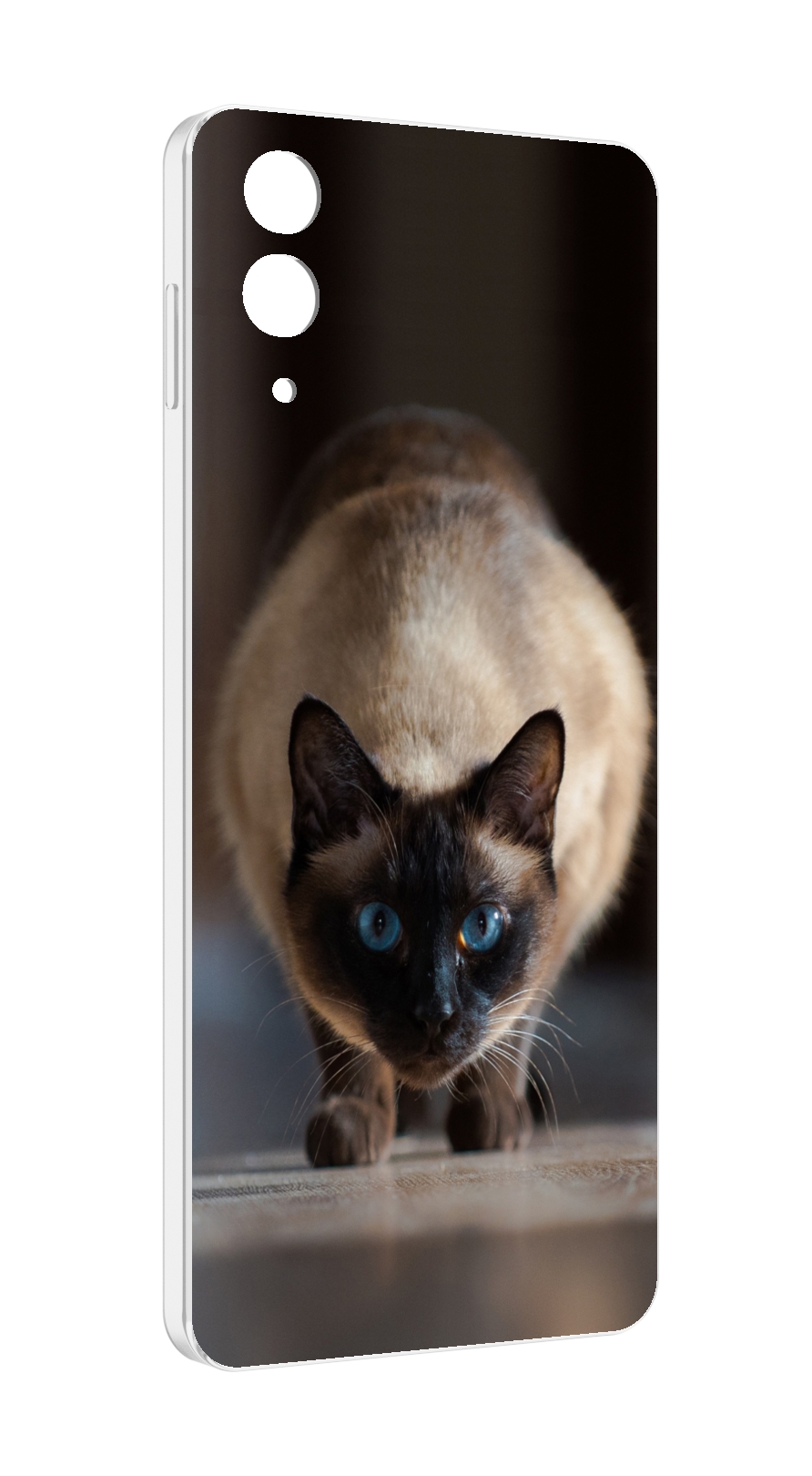 

Чехол MyPads кошка сиамская для Samsung Galaxy Z Flip 4 (SM-F721), Прозрачный, Tocco