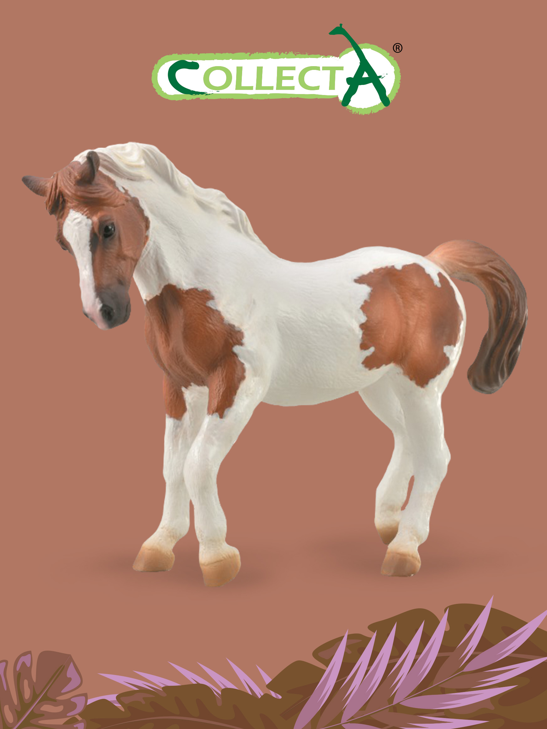 Фигурка Collecta животного Лошадь Чинкотигский пони collecta фигурка американская кремовая лошадь xl